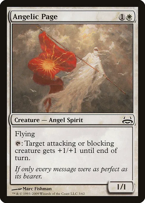 Angelic Page · Duel Decks: Divine vs. Demonic 3/62