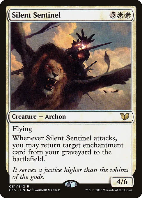 Silent Sentinel · Commander 2015 81/342