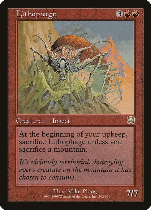 Lithophage · Mercadian Masques 202/350