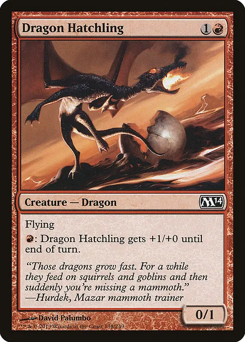 Dragon Hatchling · Magic 2014 138/249