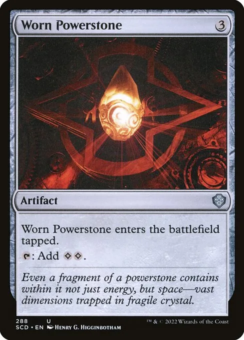 Worn Powerstone · Starter Commander Decks 288/352