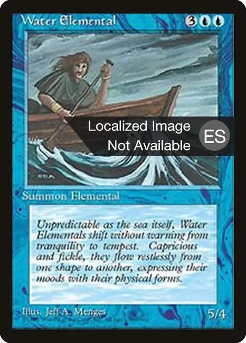 Water Elemental · Fourth Edition Foreign Black Border 115/378