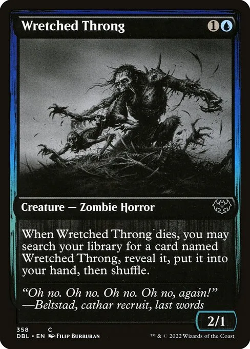 Wretched Throng · Innistrad: Double Feature 358/535