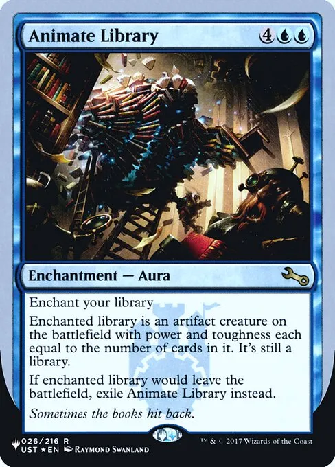 Animate Library · The List (Unfinity Foil Edition) 11/62