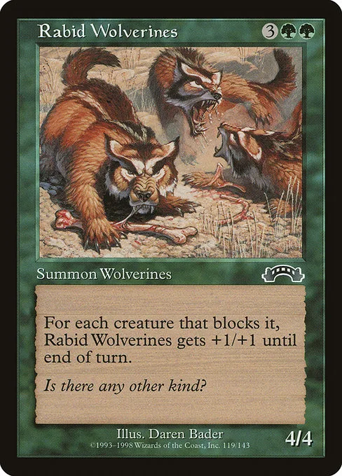 Rabid Wolverines · Exodus 119/143