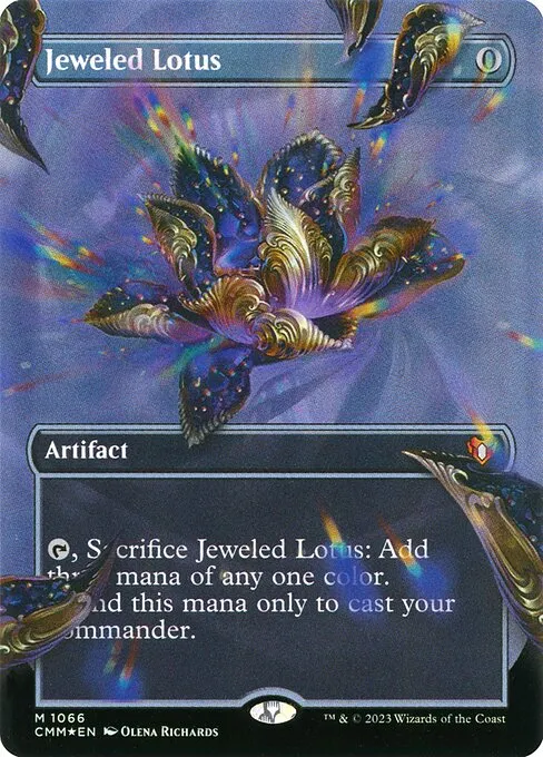 Jeweled Lotus · Commander Masters 1066/1067