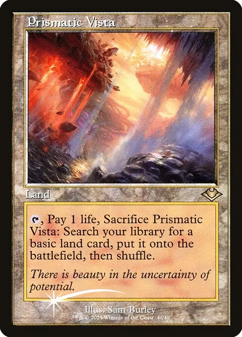 Prismatic Vista · Modern Horizons 1 Timeshifts 40/40