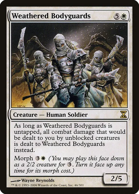 Weathered Bodyguards · Time Spiral 46/301