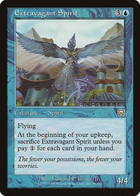 Extravagant Spirit · Mercadian Masques 79/350