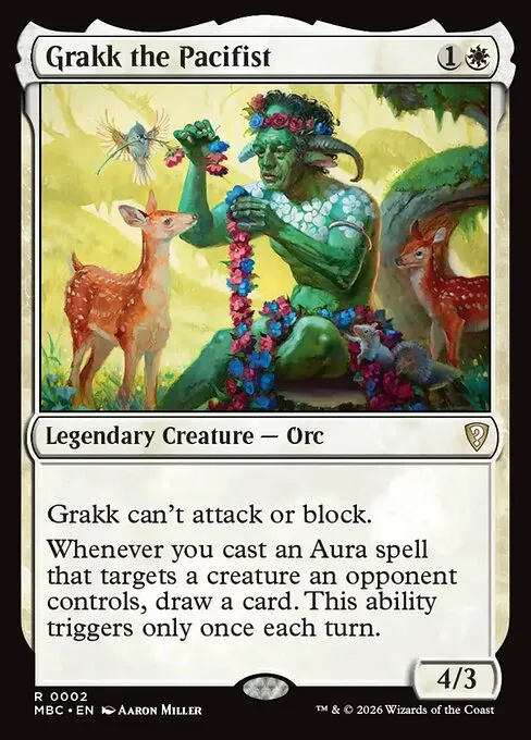 Grakk the Pacifist · Mystery Booster: Commander Edition 2/2
