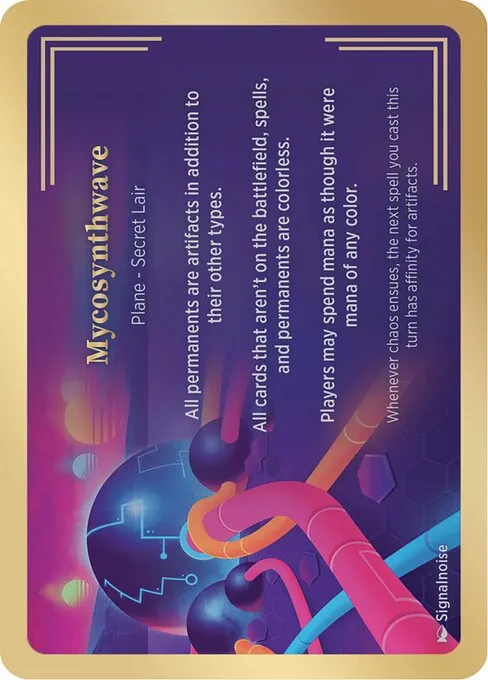 Mycosynthwave · Secret Lair Showcase Planes 8/10