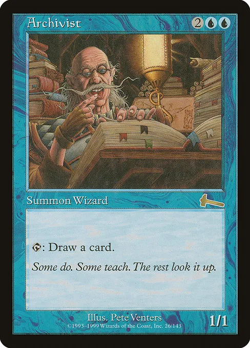 Archivist · Urza's Legacy 26/143