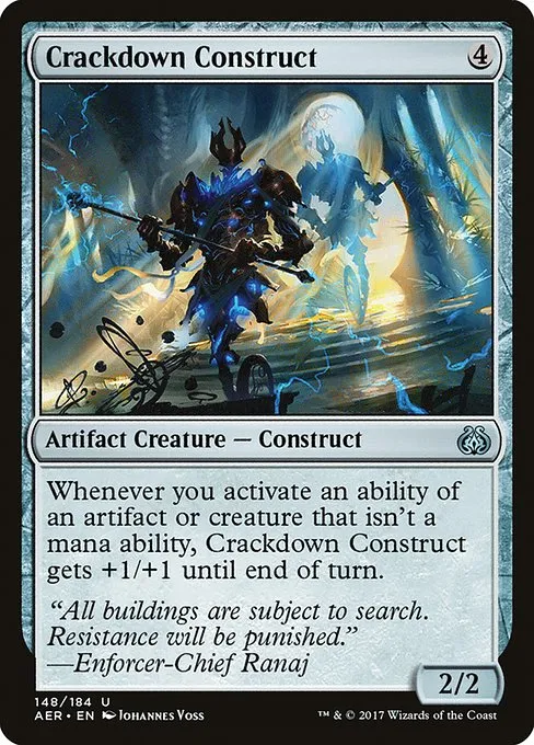 Crackdown Construct · Aether Revolt 148/197