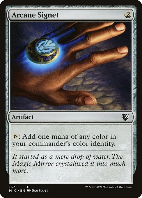 Arcane Signet · Midnight Hunt Commander 157/187