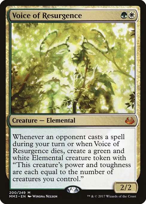 Voice of Resurgence · Modern Masters 2017 200/249