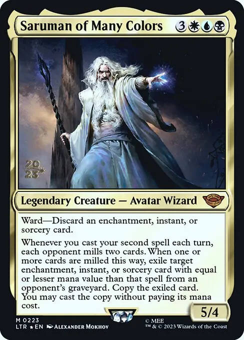 Saruman of Many Colors · Tales of Middle-earth Promos 223s/86