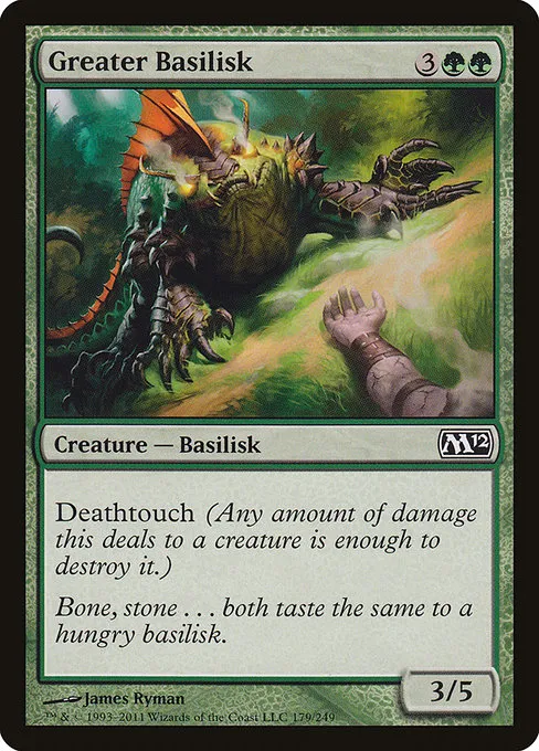 Greater Basilisk · Magic 2012 179/249