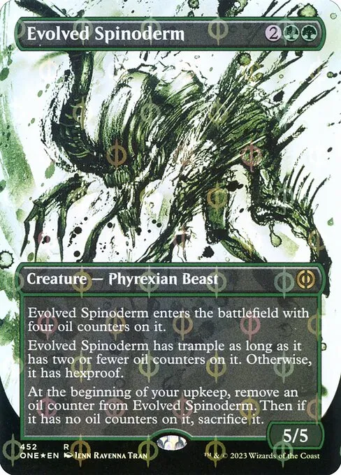 Evolved Spinoderm · Phyrexia: All Will Be One 452/479