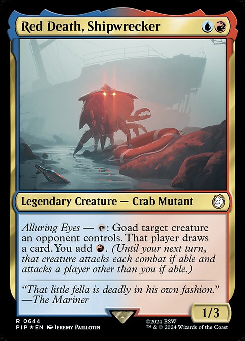 Red Death, Shipwrecker · Fallout 644/1068