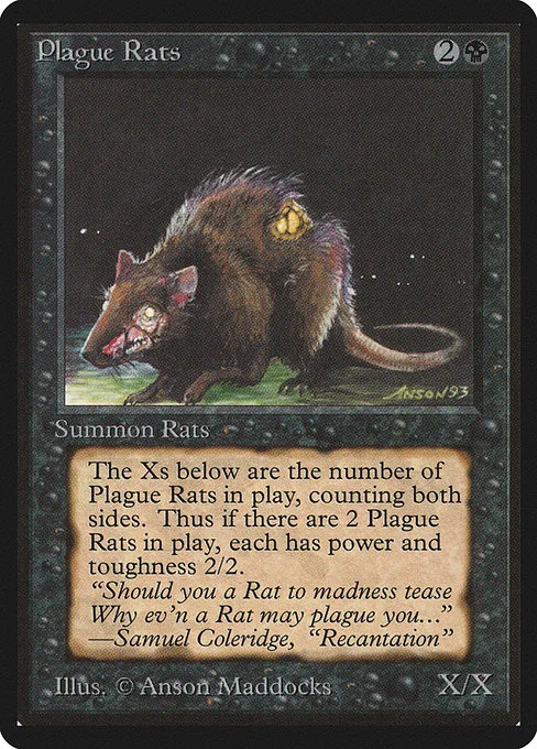 Plague Rats · Limited Edition Beta 122/302
