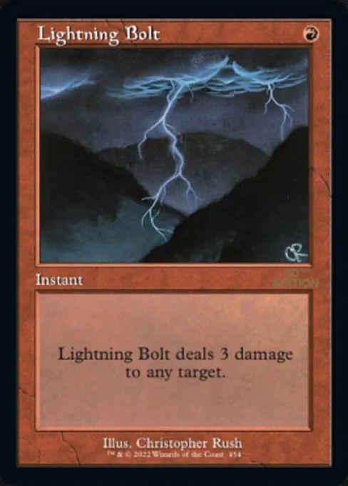 Lightning Bolt · 30th Anniversary Edition 454/594