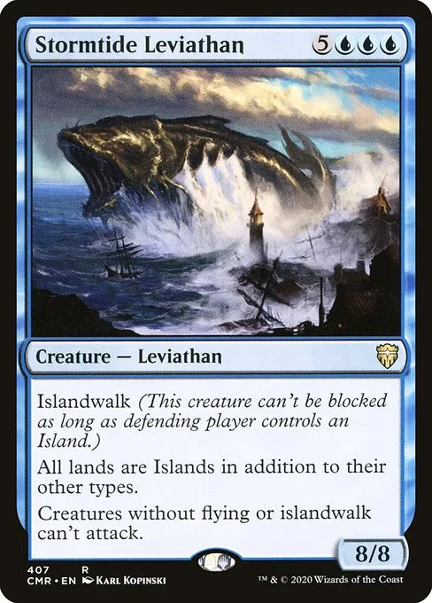 Stormtide Leviathan · Commander Legends 407/718