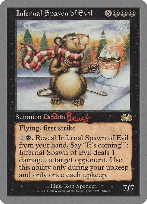 Infernal Spawn of Evil · Unglued 33/88