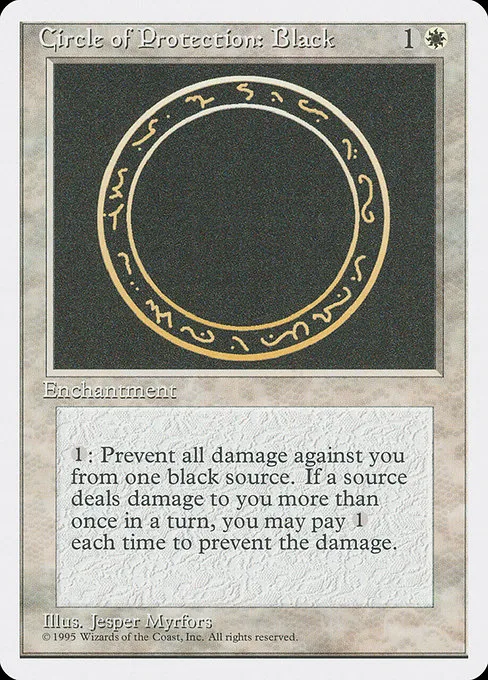 Circle of Protection: Black · Fourth Edition 14/380