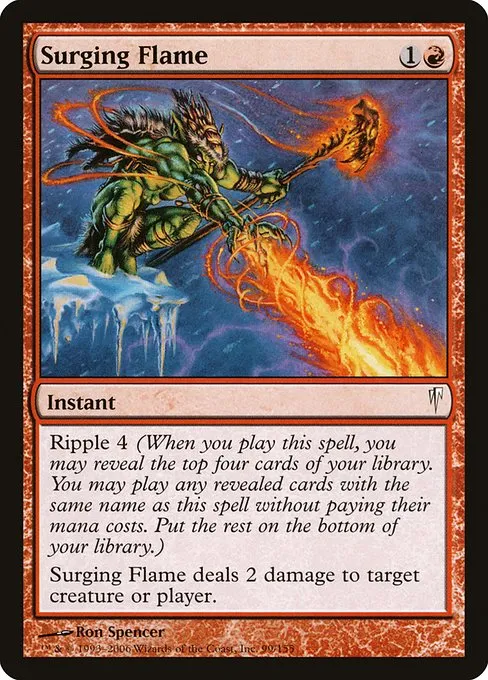 Surging Flame · Coldsnap 99/155