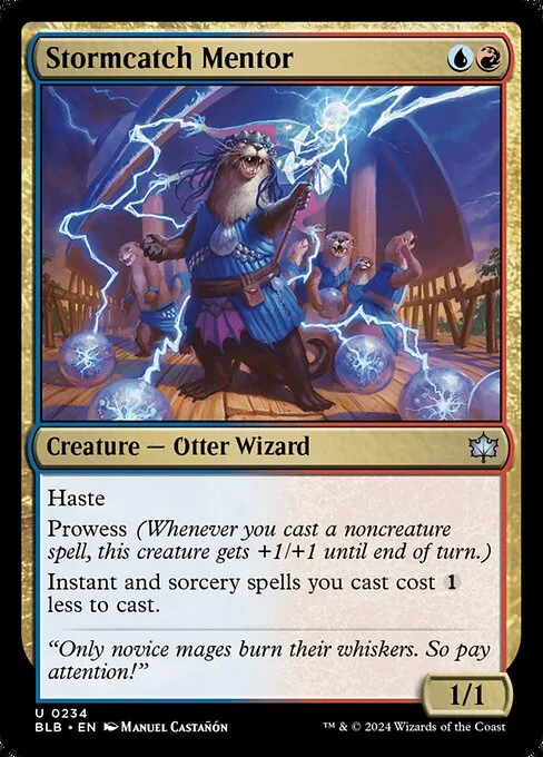 Stormcatch Mentor · Bloomburrow 234/398