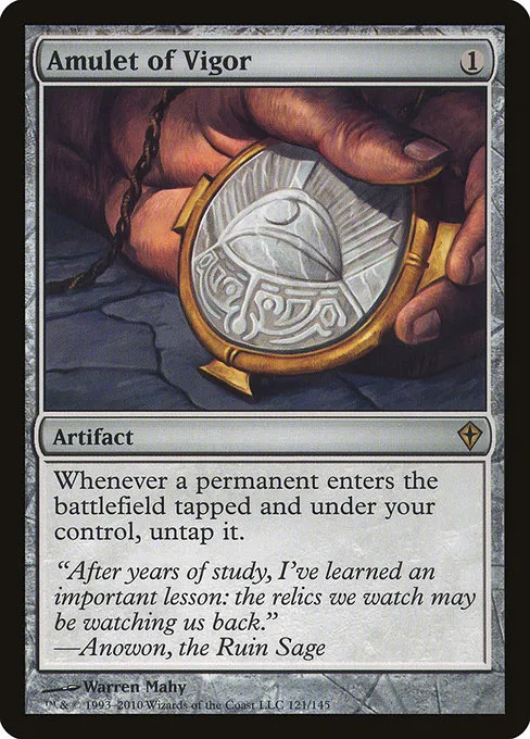 Amulet of Vigor · Worldwake 121/145