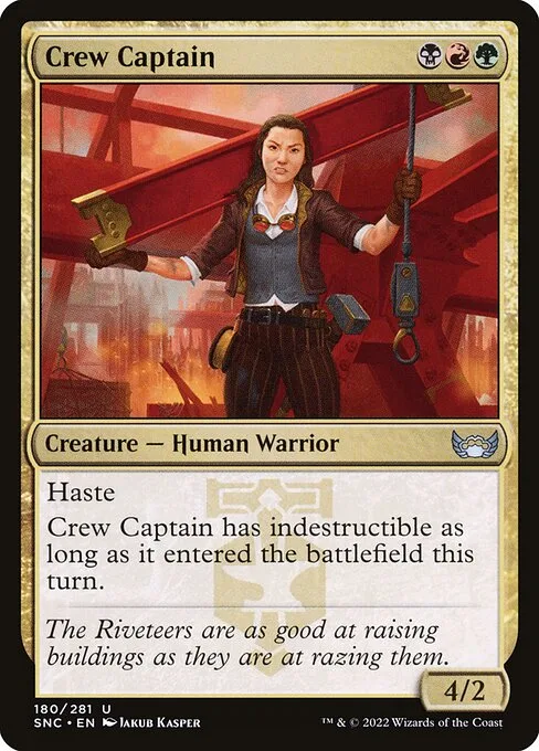 Crew Captain · Streets of New Capenna 180/513