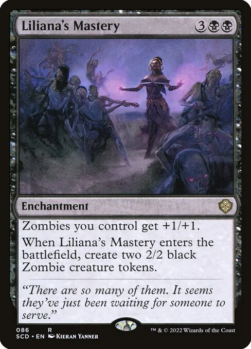Liliana's Mastery · Starter Commander Decks 86/352