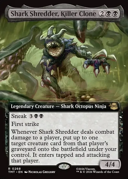 Shark Shredder, Killer Clone · Teenage Mutant Ninja Turtles 268/320