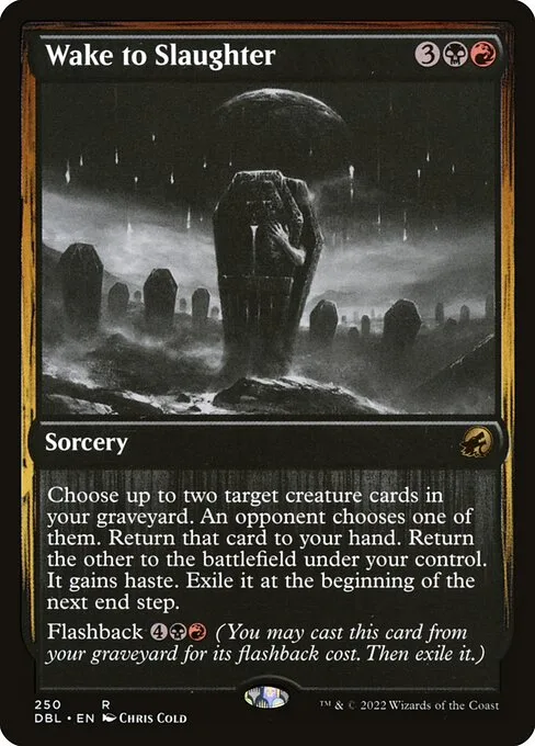 Wake to Slaughter · Innistrad: Double Feature 250/535