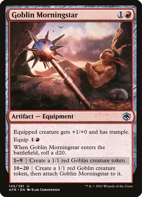 Goblin Morningstar · Adventures in the Forgotten Realms 145/424