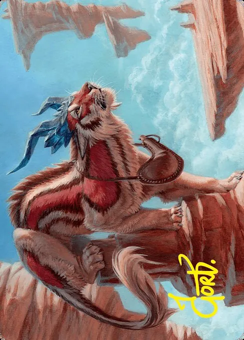 Felidar Savior // Felidar Savior · Foundations Art Series 3/55