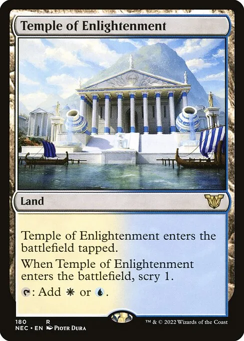 Temple of Enlightenment · Neon Dynasty Commander 180/179