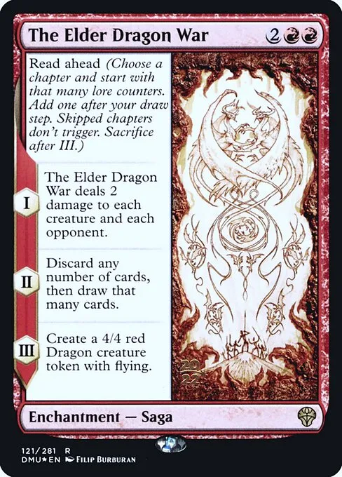 The Elder Dragon War · Dominaria United Promos 121s/161