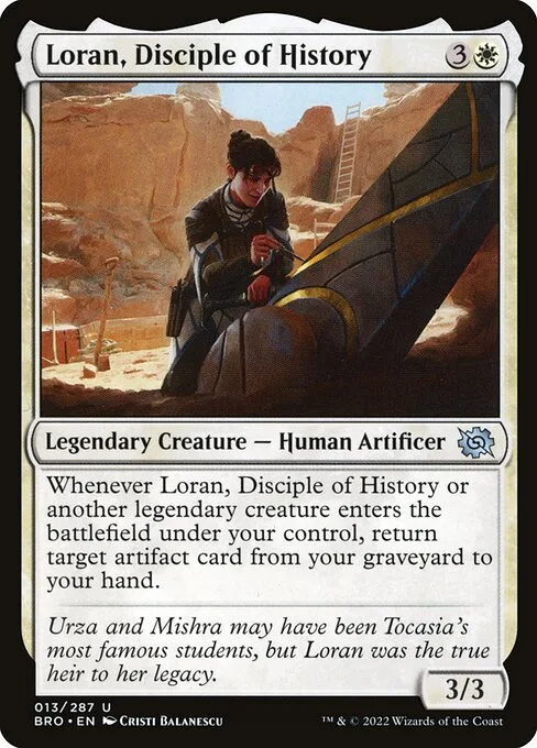 Loran, Disciple of History · The Brothers' War 13/399