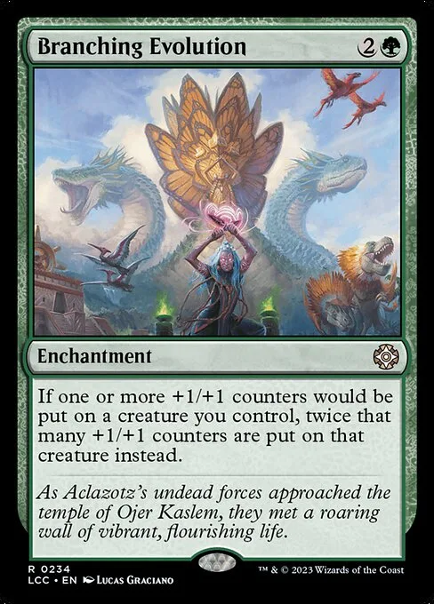 Branching Evolution · The Lost Caverns of Ixalan Commander 234/370