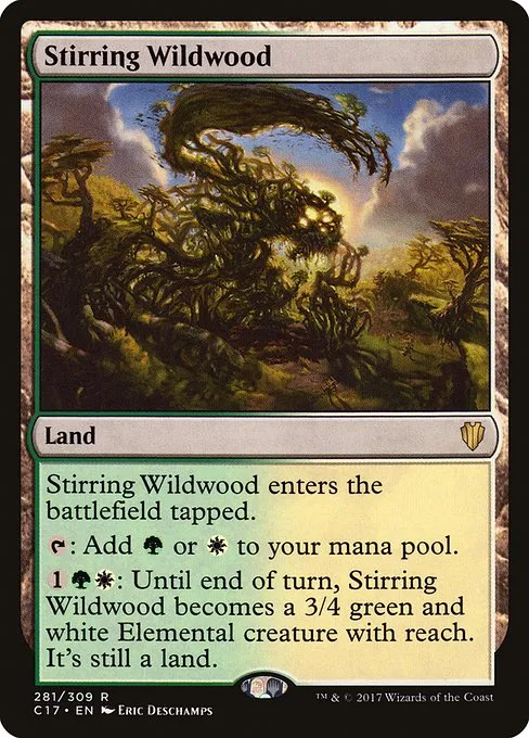 Stirring Wildwood · Commander 2017 281/309