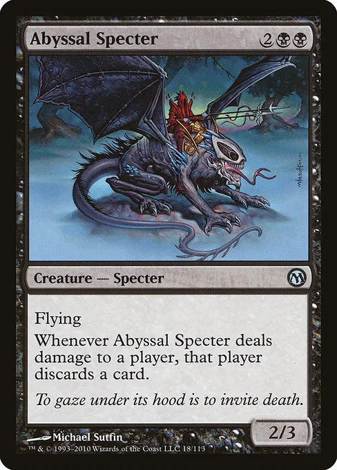 Abyssal Specter · Duels of the Planeswalkers 18/113