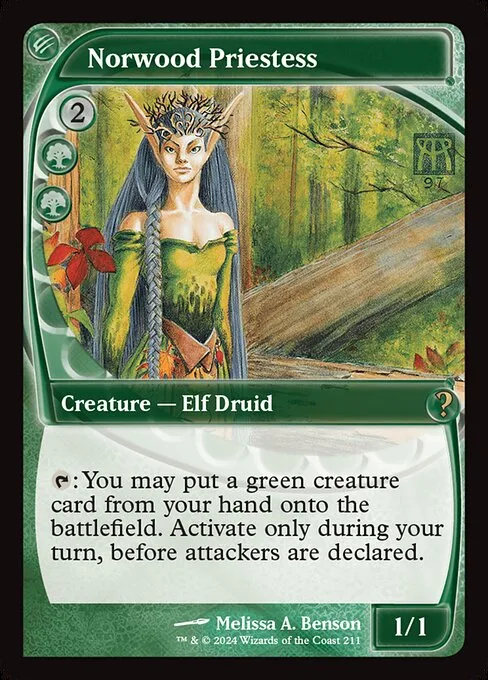 Norwood Priestess · Mystery Booster 2 211/385