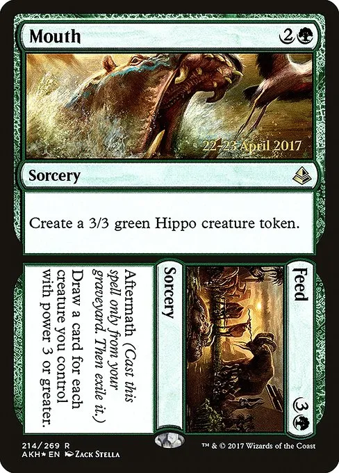 Mouth // Feed · Amonkhet Promos 214s/77