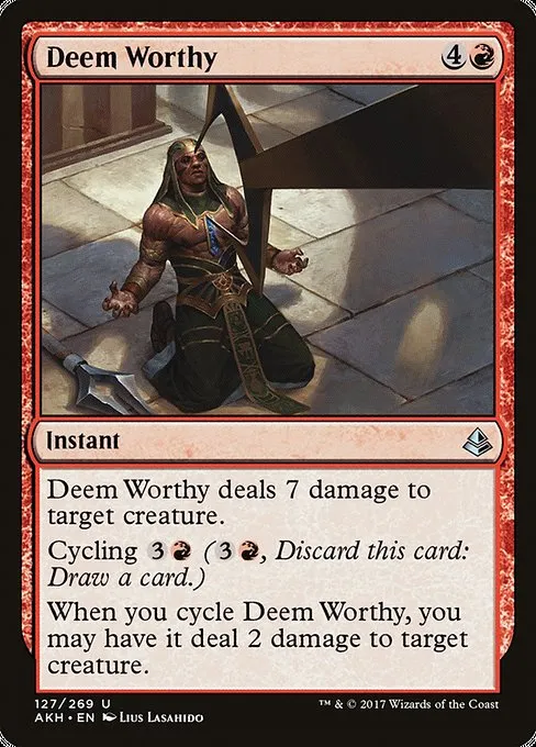 Deem Worthy · Amonkhet 127/287