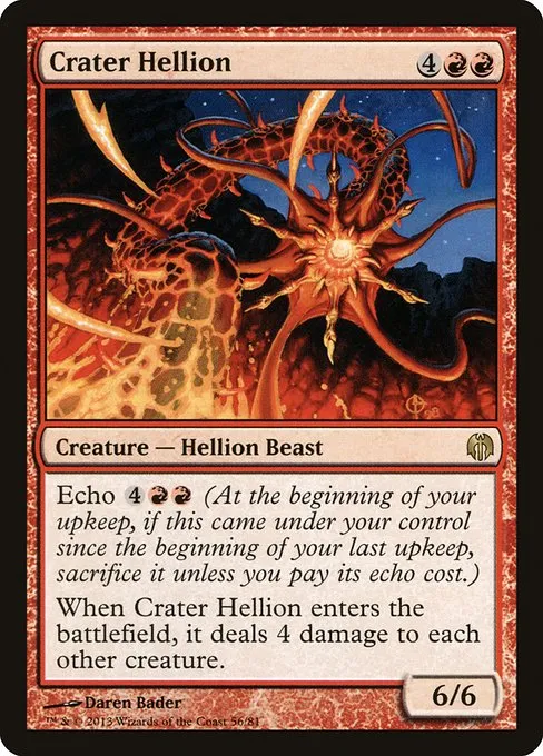 Crater Hellion · Duel Decks: Heroes vs. Monsters 56/81