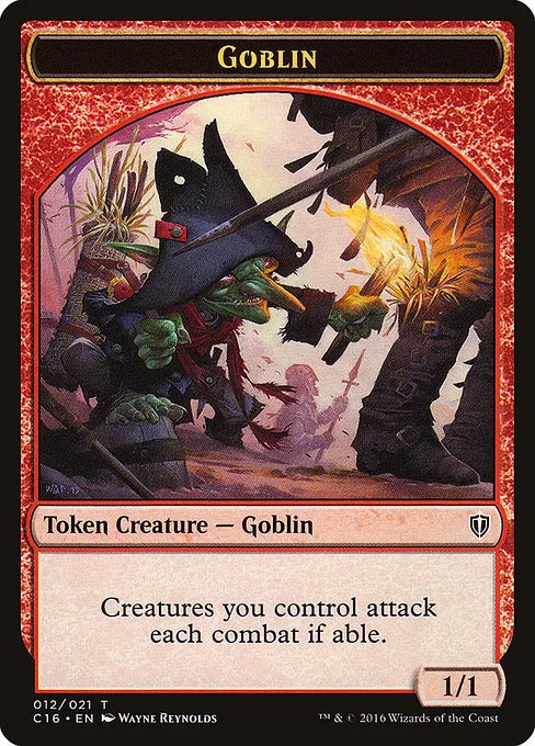 Goblin · Commander 2016 Tokens 12/21