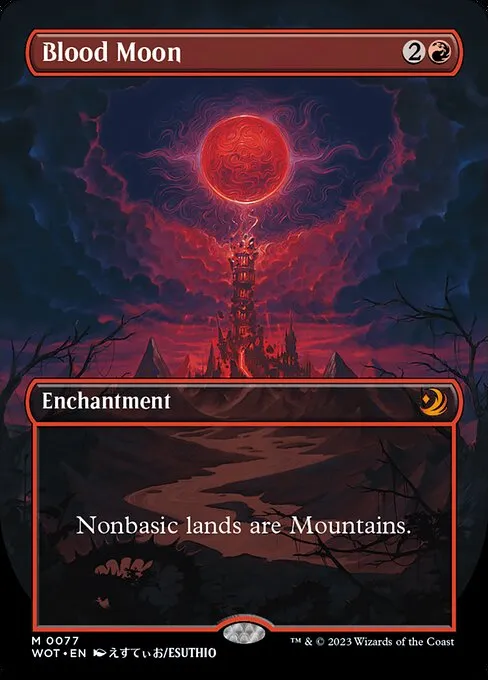 Blood Moon · Wilds of Eldraine: Enchanting Tales 77/103