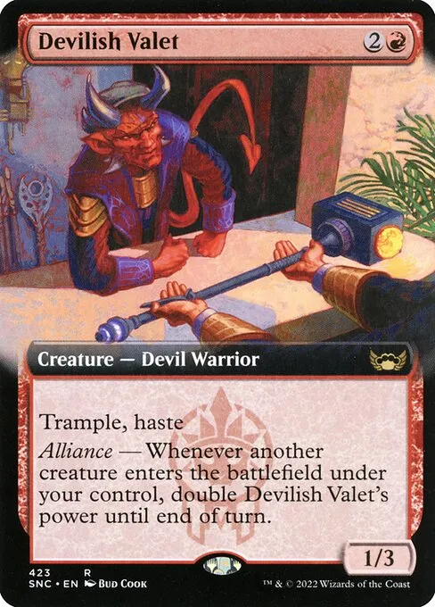 Devilish Valet · Streets of New Capenna 423/513